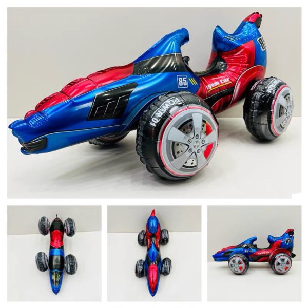3D self standing vehicle SUV Racing Police car 4x4