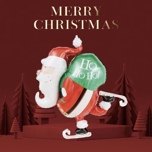 Christmas foil balloons