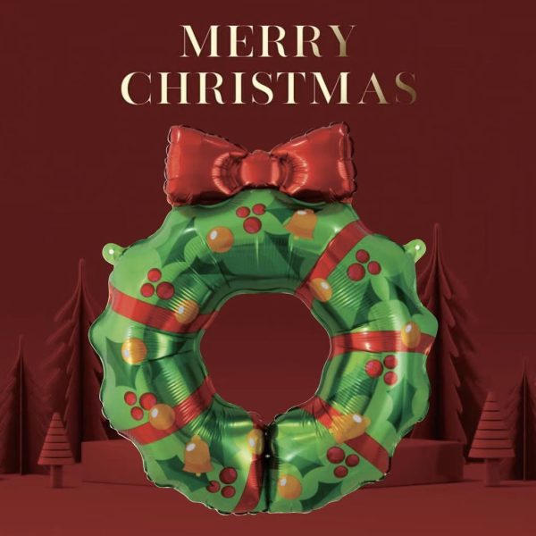 Christmas foil balloons