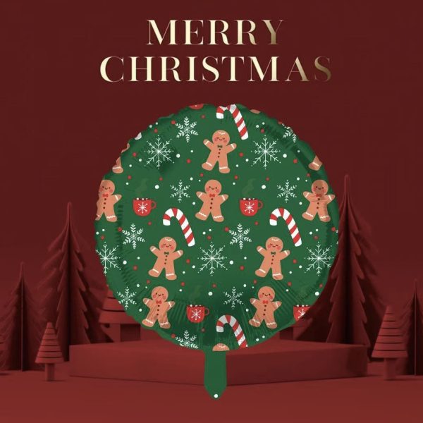 Christmas foil balloons