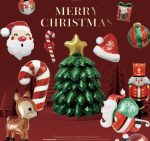 Christmas foil balloons
